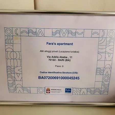 Monolocale Vista Mare - Fara's Lejlighed Bari